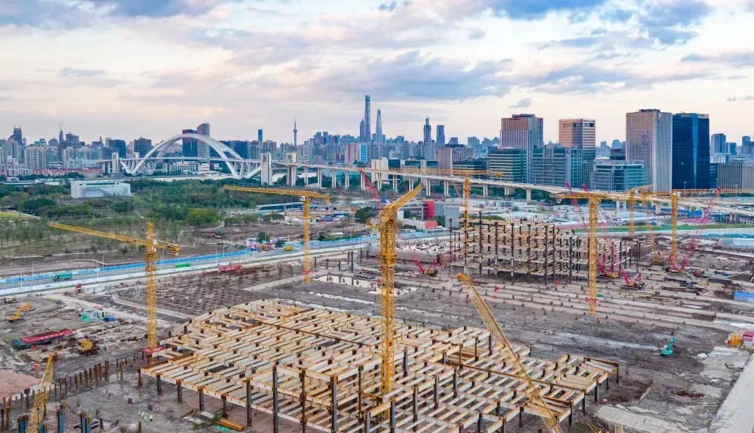 上海建工“智慧工地暨人工智能设备信息化应用观摩大会”